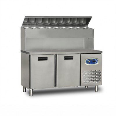 22TBF2S-PY70 HIGH MOUNTED PIZZA PREPARATION CABINET WITH 2 DOORS