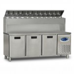22TBF3S-PY70 3-DOOR HIGH-MOUNTED PIZZA PREPARATION CABINET