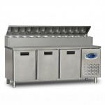22TBF3S-PA70 3 DOOR LOW MOUNTED PIZZA PREPARATION CABINET