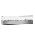 22SBS09-18 SOĞUTMALI SET ÜSTÜ SALAD BAR 9 KÜVET